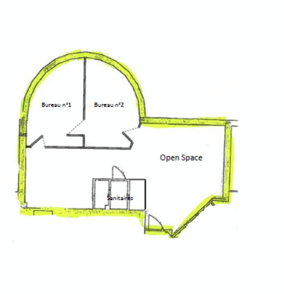 Bureau Saint-Grégoire 170m² Location bureau Saint-Grégoire Ille-et-Vilaine OLBUR2308088 2